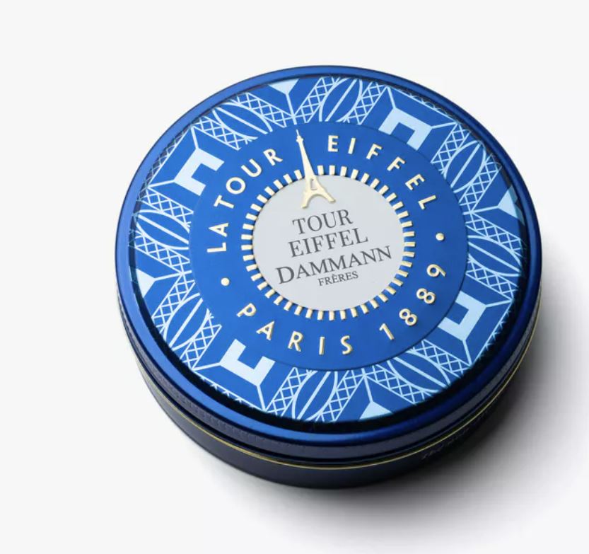 Boîte métal souvenirs gourmand Tour Effeil 6 sachets | Le Caféier